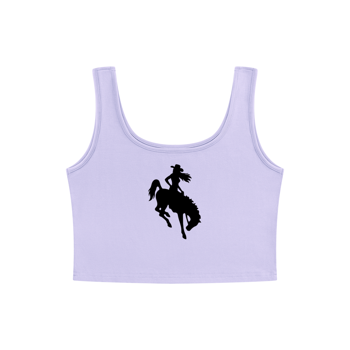 Wyo Woman Cropped Tank Top