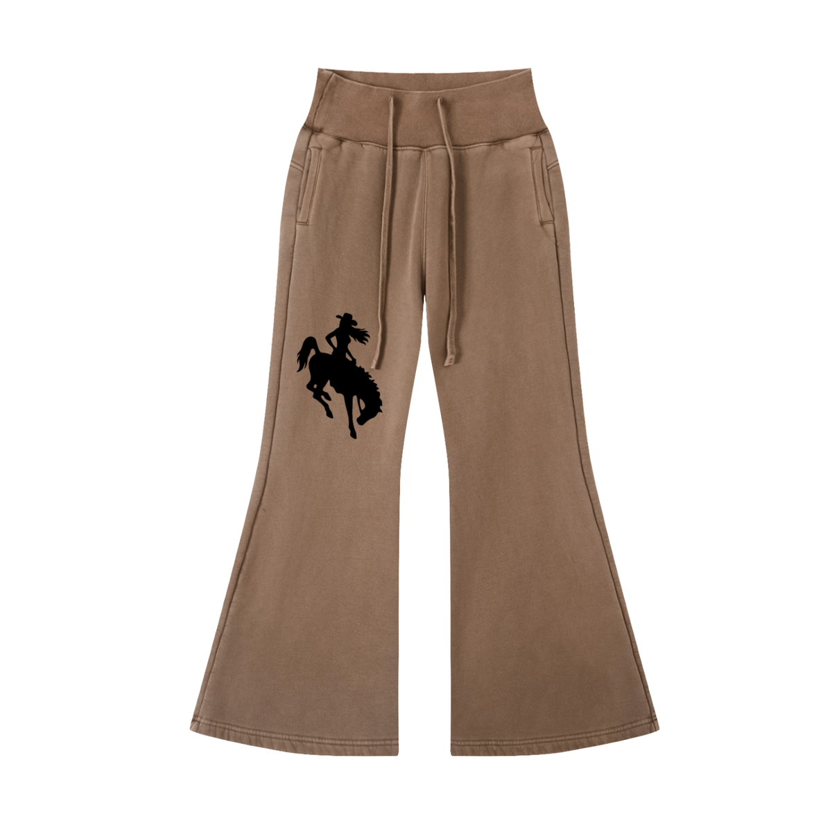 Wyo Woman Flared Fleece Pants