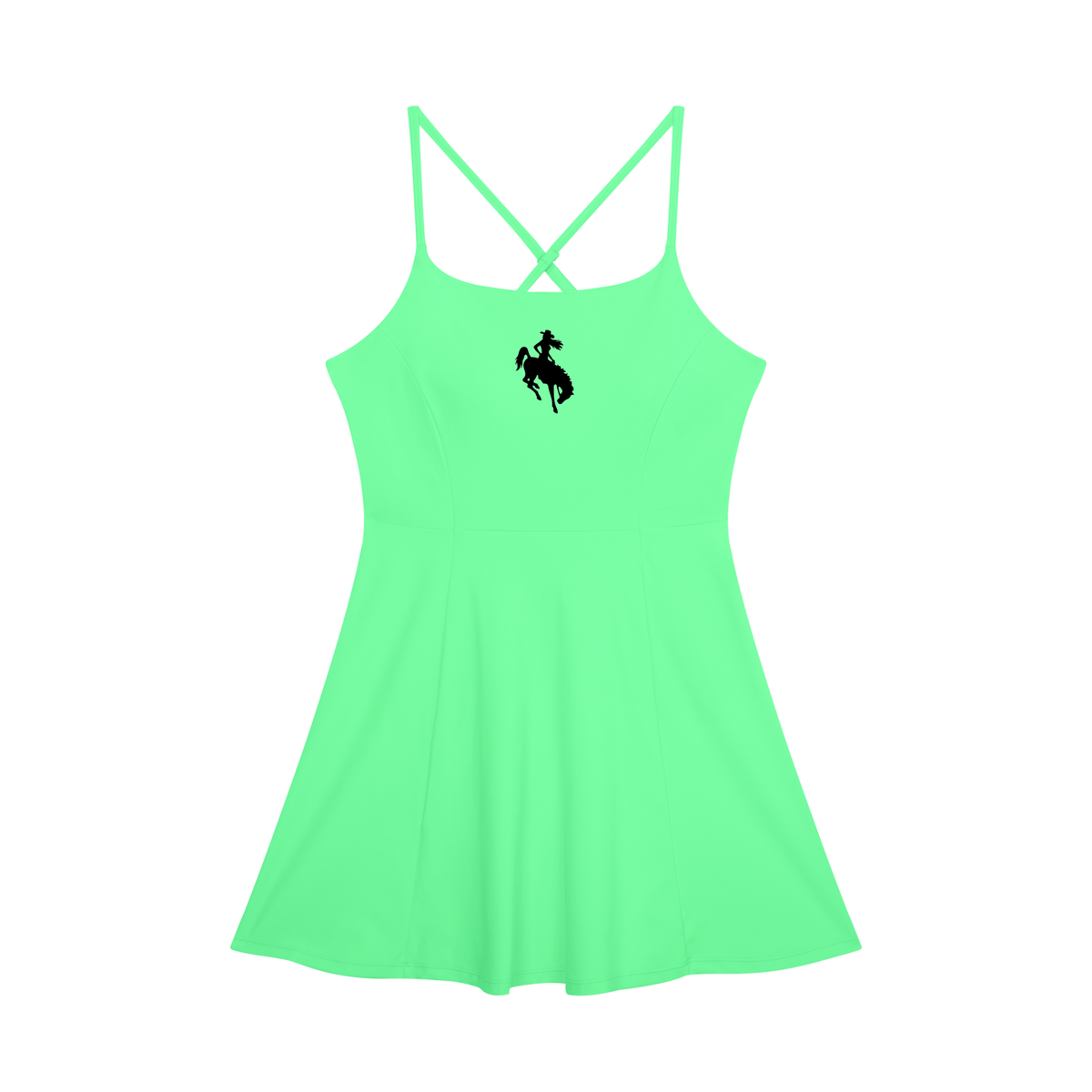 Wyo Woman Paneled A-Line Dress