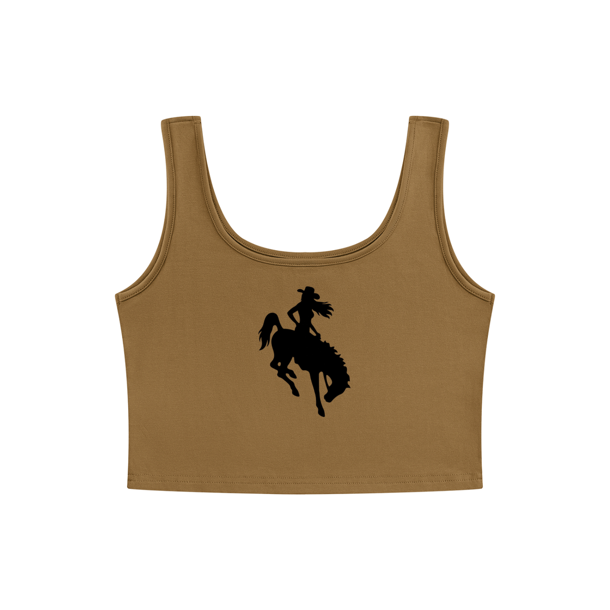 Wyo Woman Cropped Tank Top