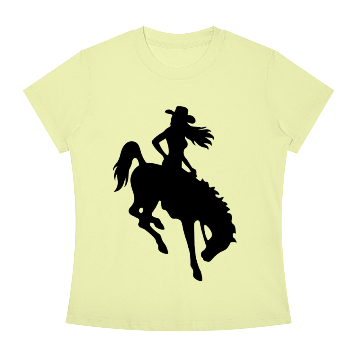 Wyo Woman Slim Fit Crewneck T-Shirt
