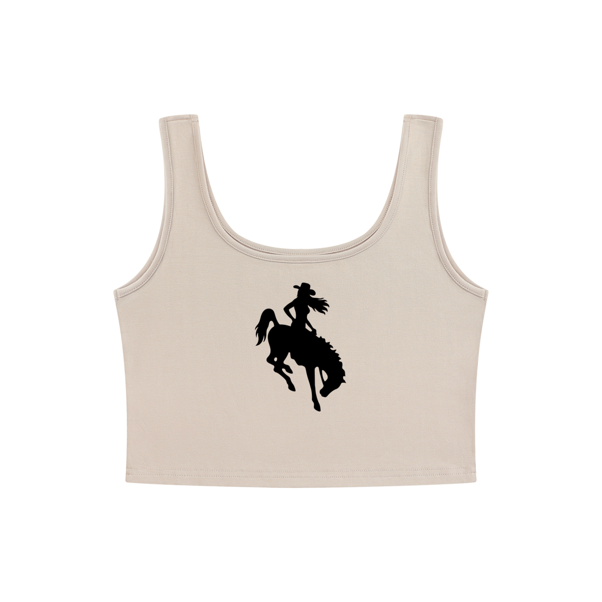 Wyo Woman Cropped Tank Top