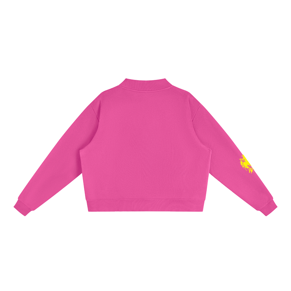 Wyo Woman Graffiti Neon Fleece Sweatshirt