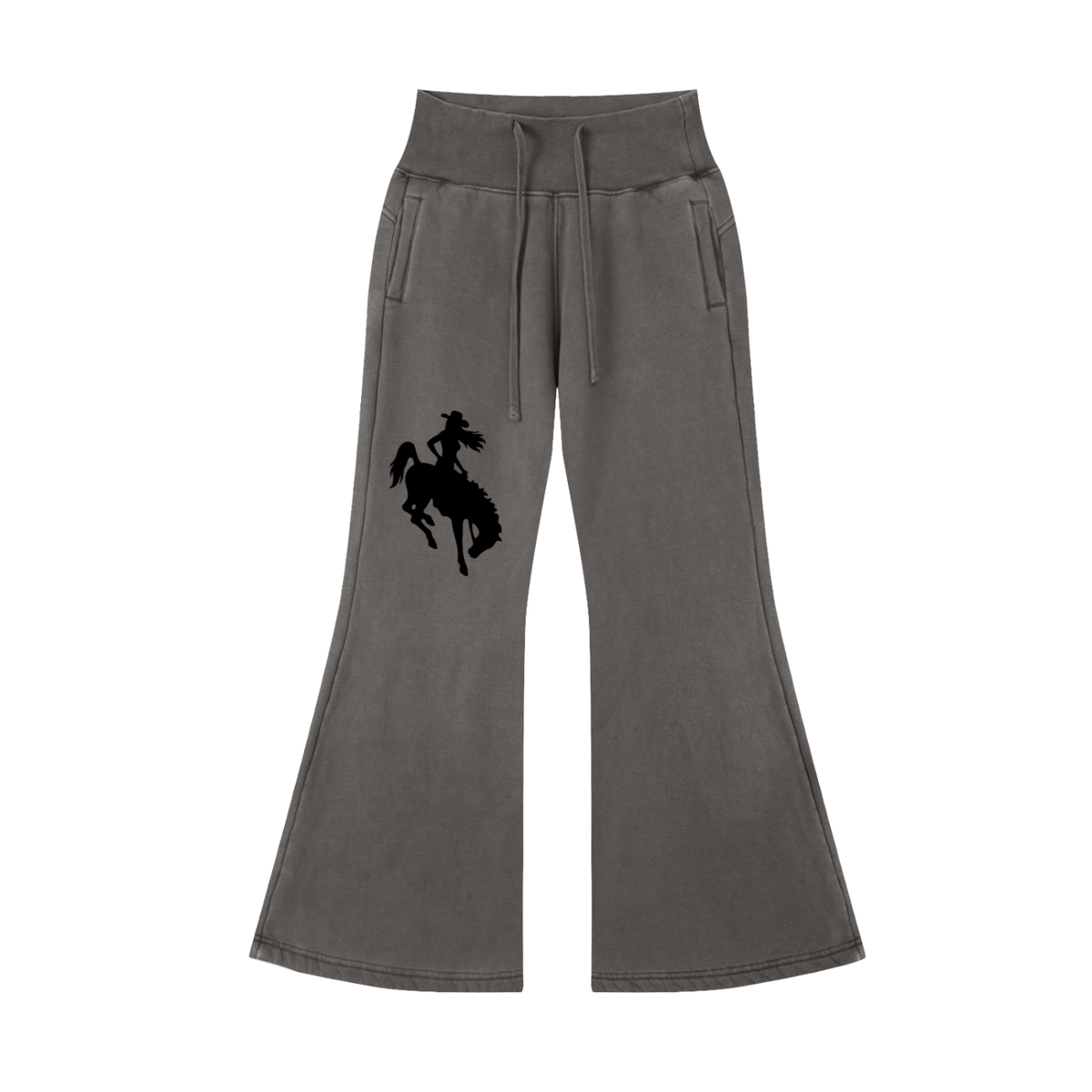 Wyo Woman Flared Fleece Pants