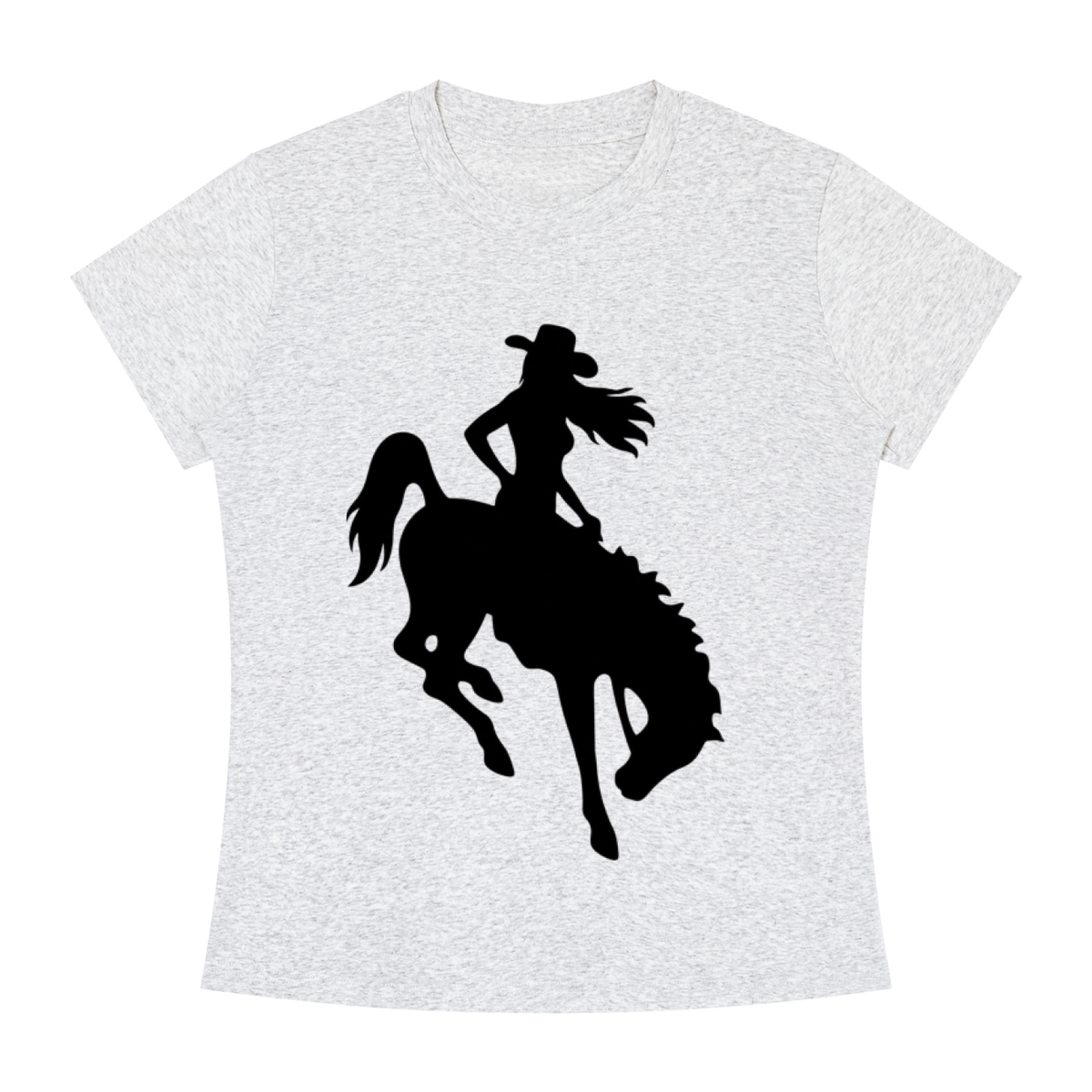 Wyo Woman Slim Fit Crewneck T-Shirt